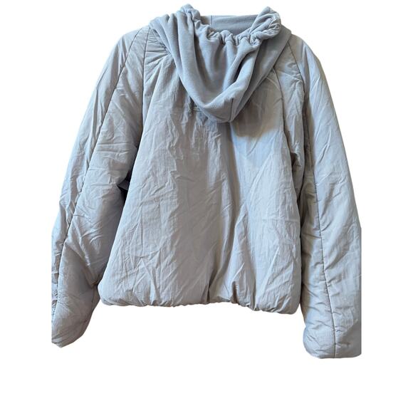 Free People, Women's, In A Pillow Puffer Pullover, Oyster, medium - Picture 5 of 8